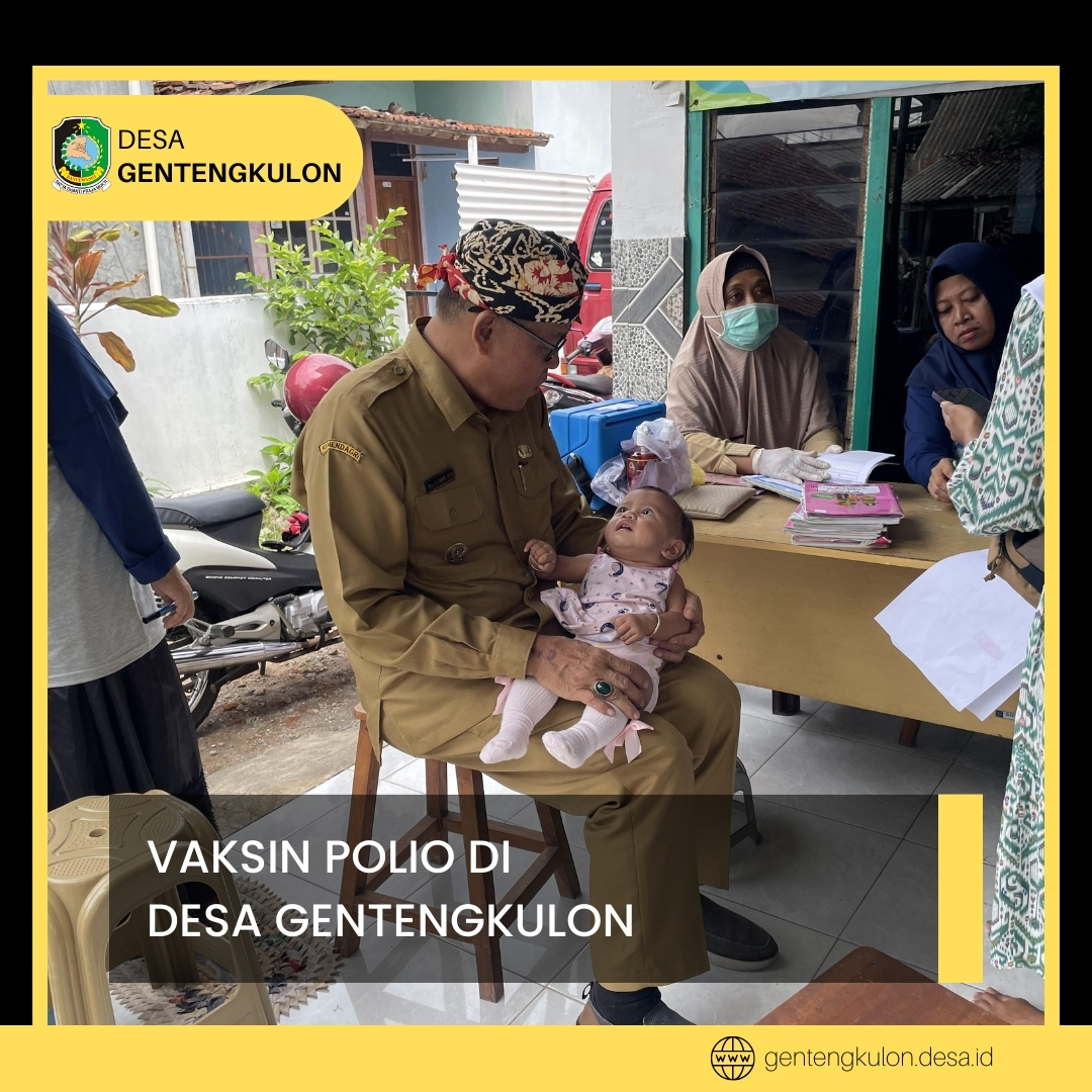 Gambar Berita VAKSIN POLIO DI DESA GENTENGKULON