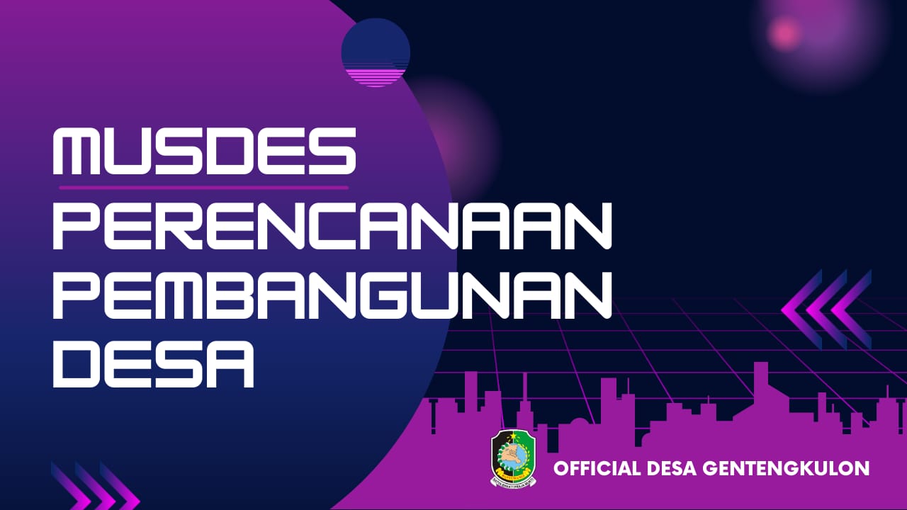 Gambar Berita MUSDES PERENCANAAN PEMBANGUNAN DESA GENTENGKULON