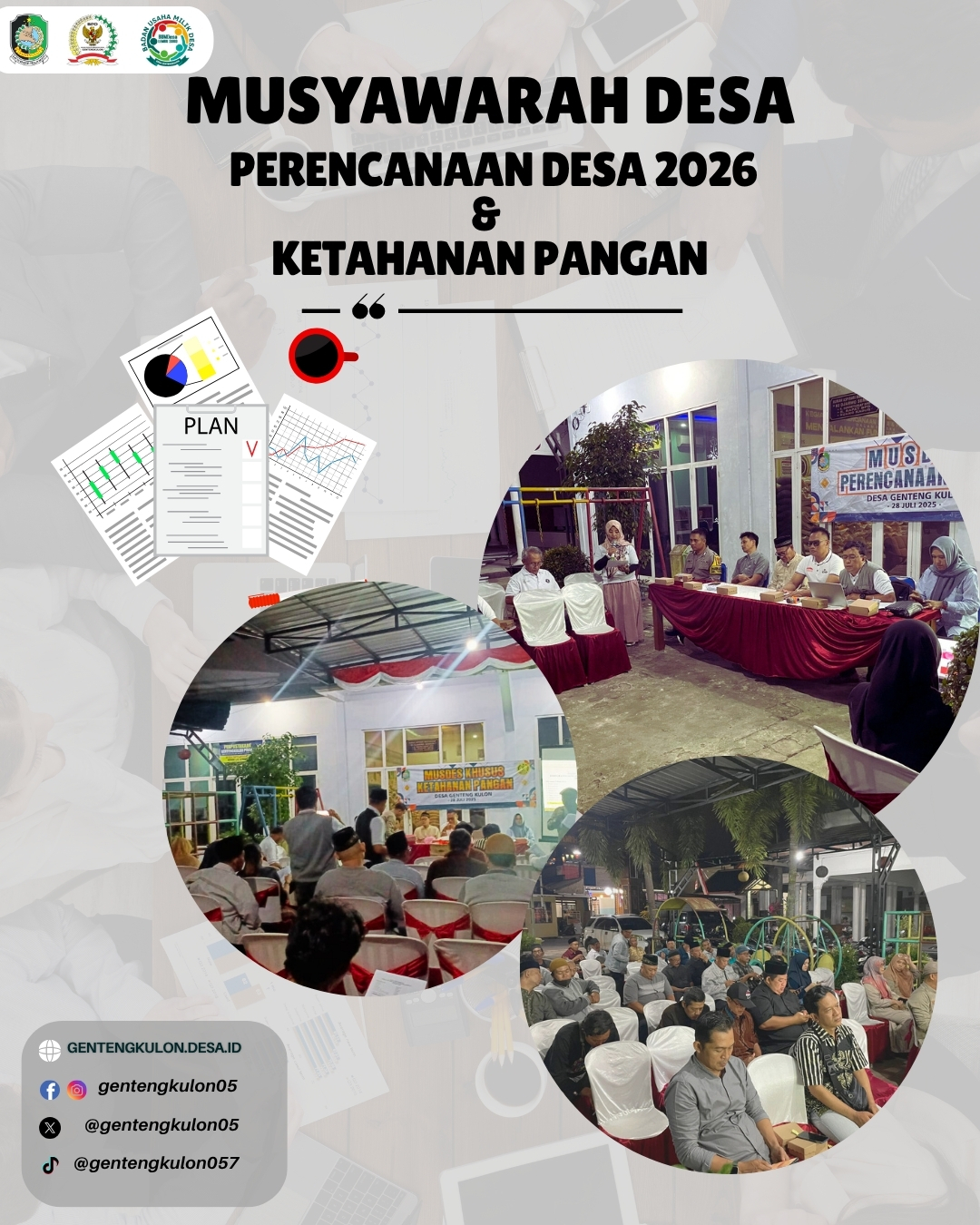 Gambar Berita MUSYAWARAH DESA GENTENGKULON terkait dengan "PERENCANAAN DESA 2026 & KETAHANAN PANGAN"
