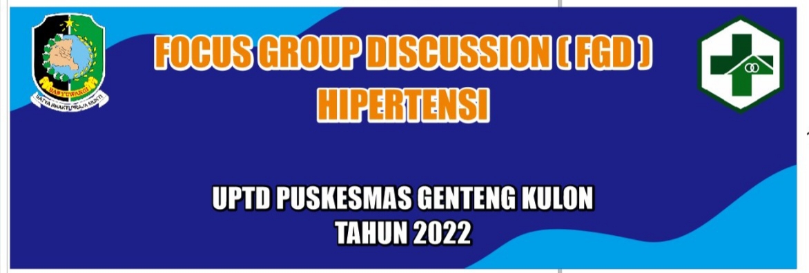 Gambar Berita SOSIALISASI FOCUS GROUP DISCUSSION (FGD) HIPERTENSI